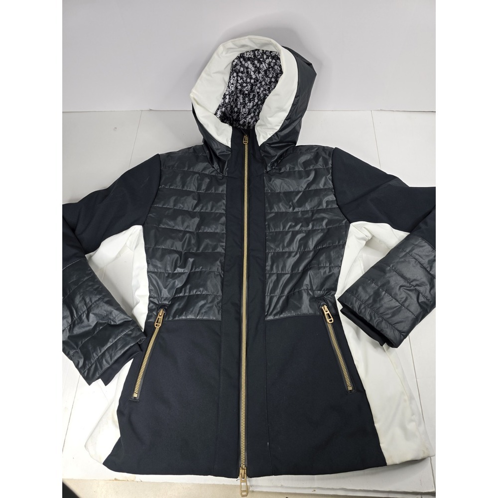 Body Glove Women's‎ Scuba Stretch Hybrid Black White Jacket Sz M Medium Hoodie